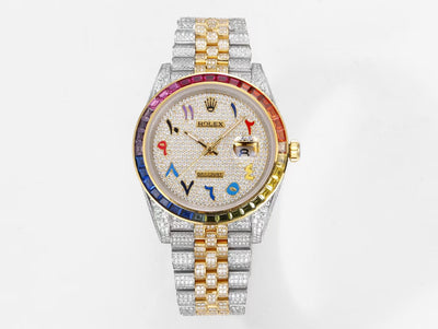 Rainbow Diamond 41MM Watch