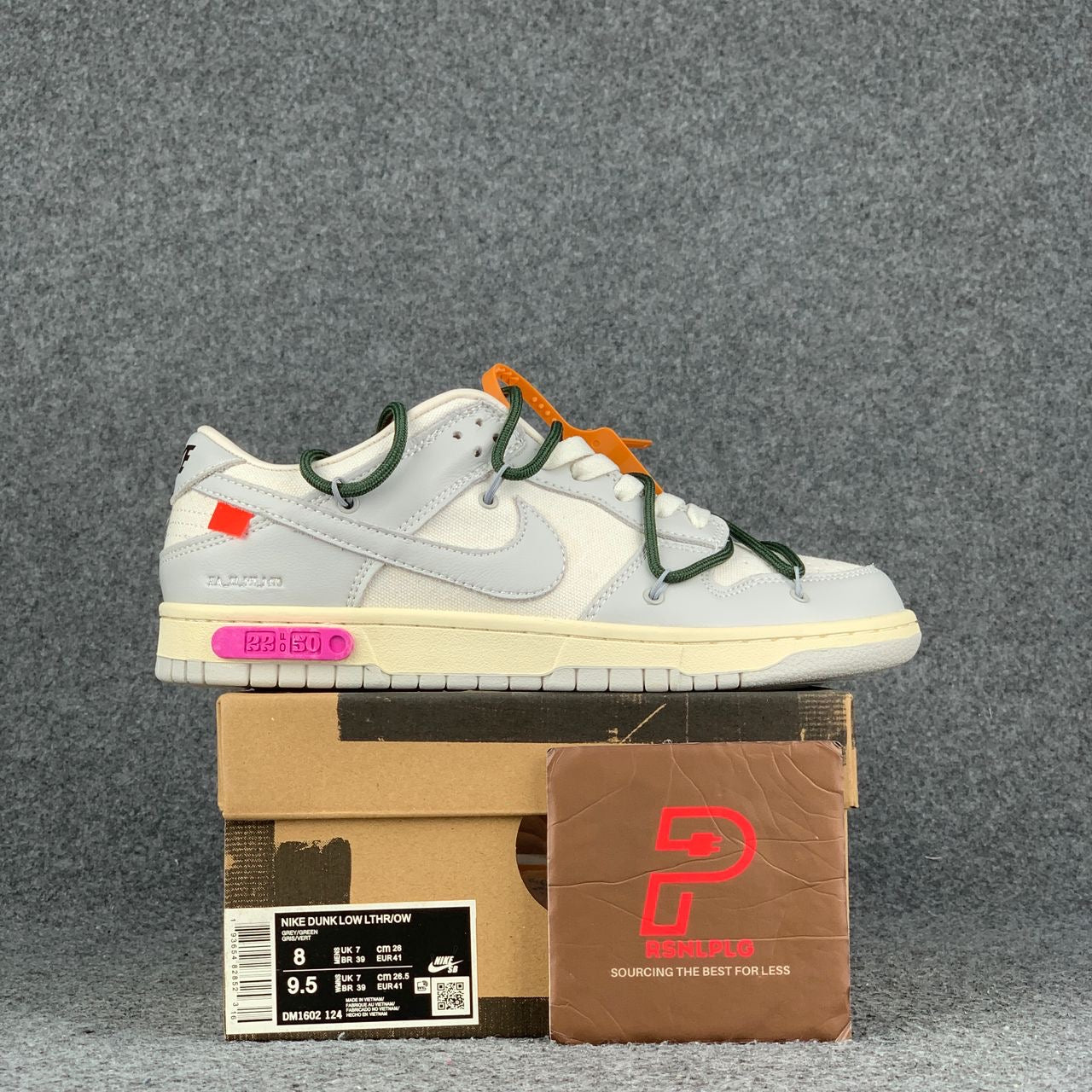 Off-White x Nike Dunk Low 'Lot 22 of 50'