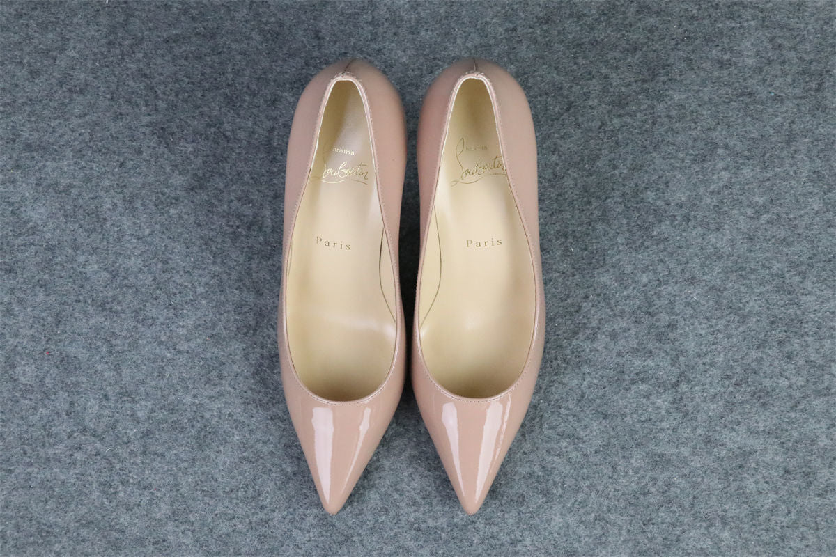 CL Kate Pump Patent Leather ‘Nude’