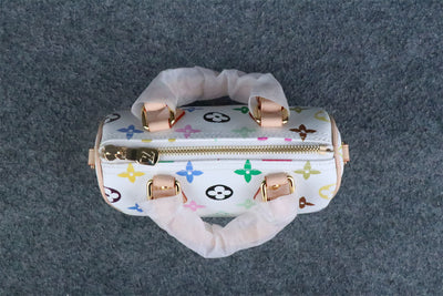 LVT x Takashi Murakami Nano Speedy White Multicolored