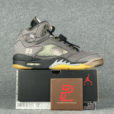 Off-White x Air Jordan 5 Retro SP 'Muslin' 