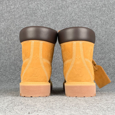 Timberland 6 Inch Ankle Boot 'Embossed Monogram - Wheat'