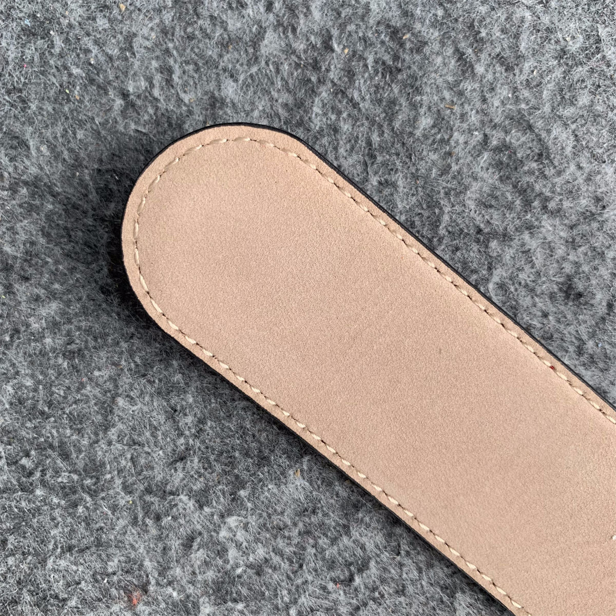 Guccissima Leather Interlocking G Belt Red Monogram