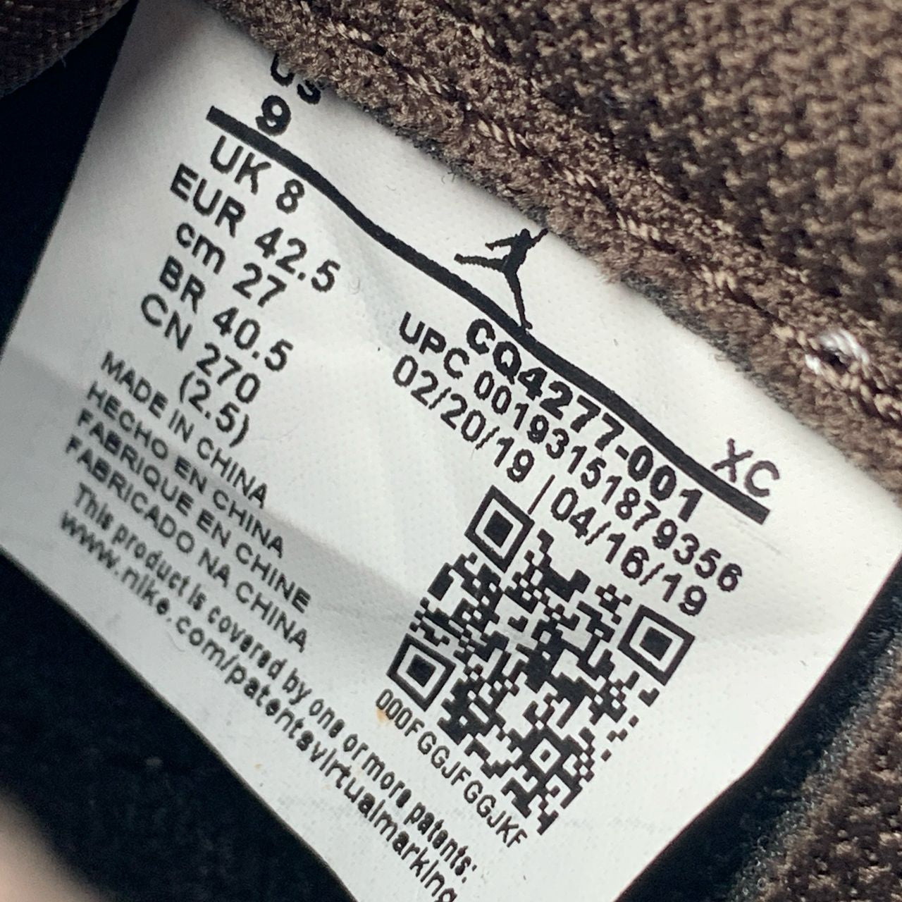 Travis Scott x Air Jordan 1 Low 'Mocha' (B-GRADE VERSION)