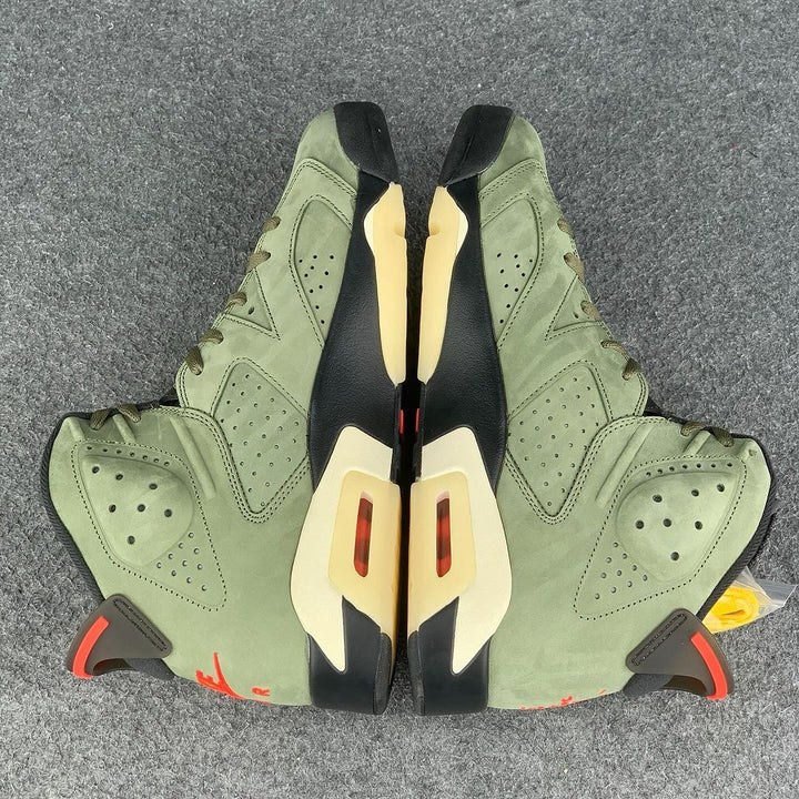 Travis Scott x Air Jordan 6 Retro 'Olive' – Prsnlplg Travis Scott x Air Jordan 6 Retro 'Olive' – Prsnlplg