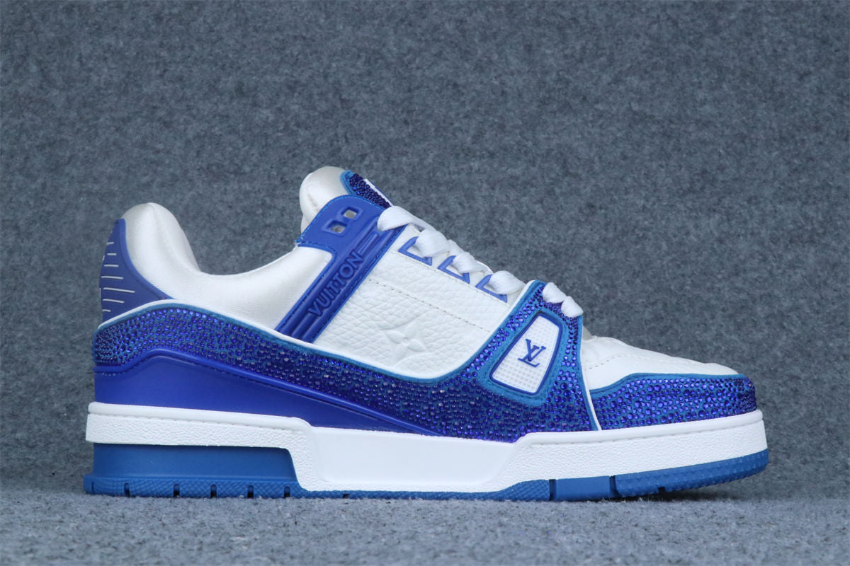 LVT Trainer 'White Blue Crystals'