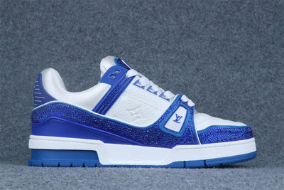 LVT Trainer 'White Blue Crystals'