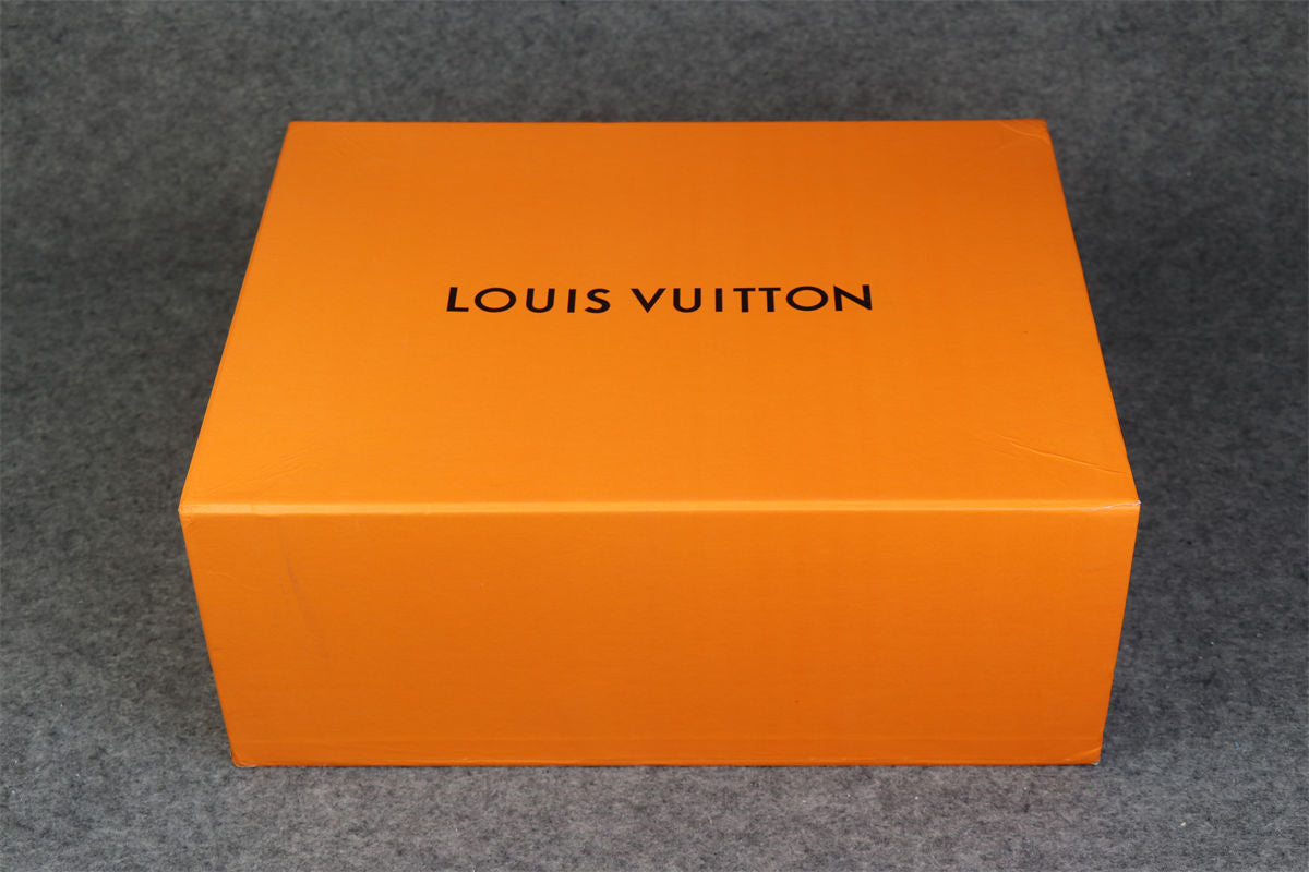 LVT Trainer Low ‘Velcro Strap - Orange Monogram Denim’: