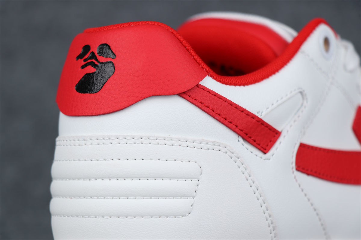 Off-White Out of Office 'White Red'