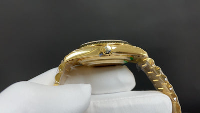 Yellow Gold & Black 40MM Watch