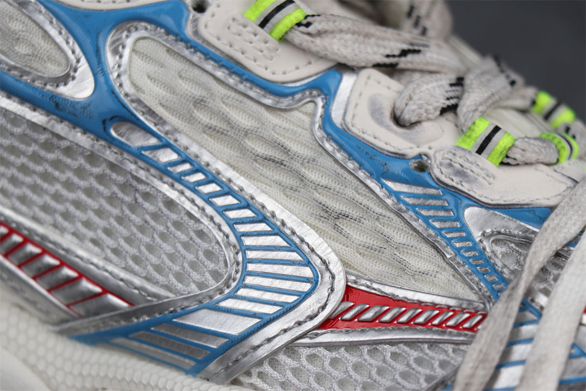 Balenciaga Wmns 3XL Sneaker 'Worn-Out - White Blue Red'