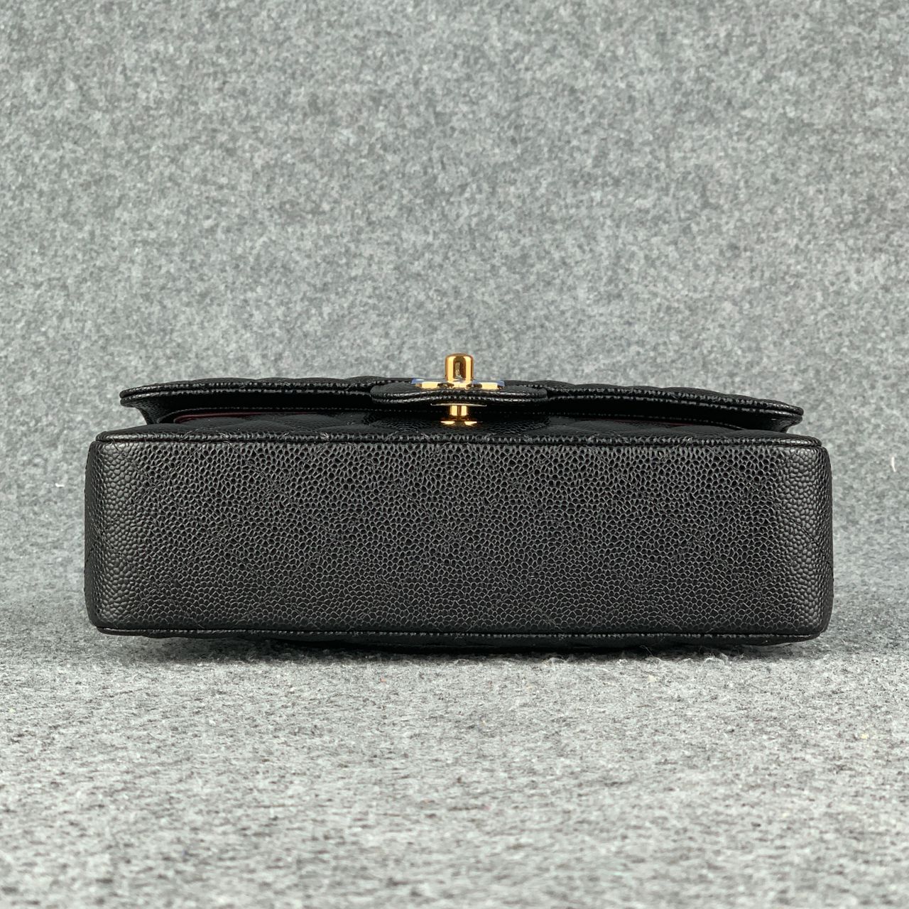 CC Small Classic Flap Bag Black Caviar