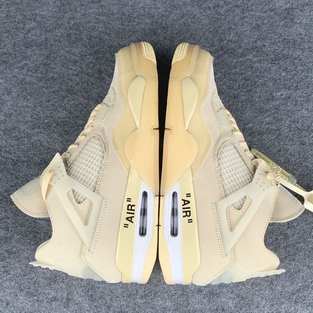 Off-White x Wmns Air Jordan 4 Retro SP 'Sail' – Prsnlplg