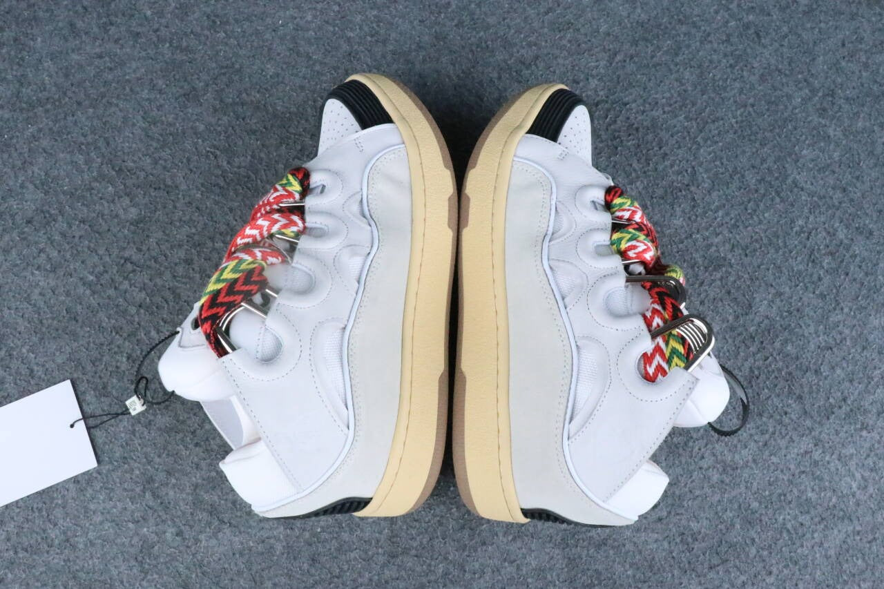 Lanvin Curb Sneakers 'White Ivory'