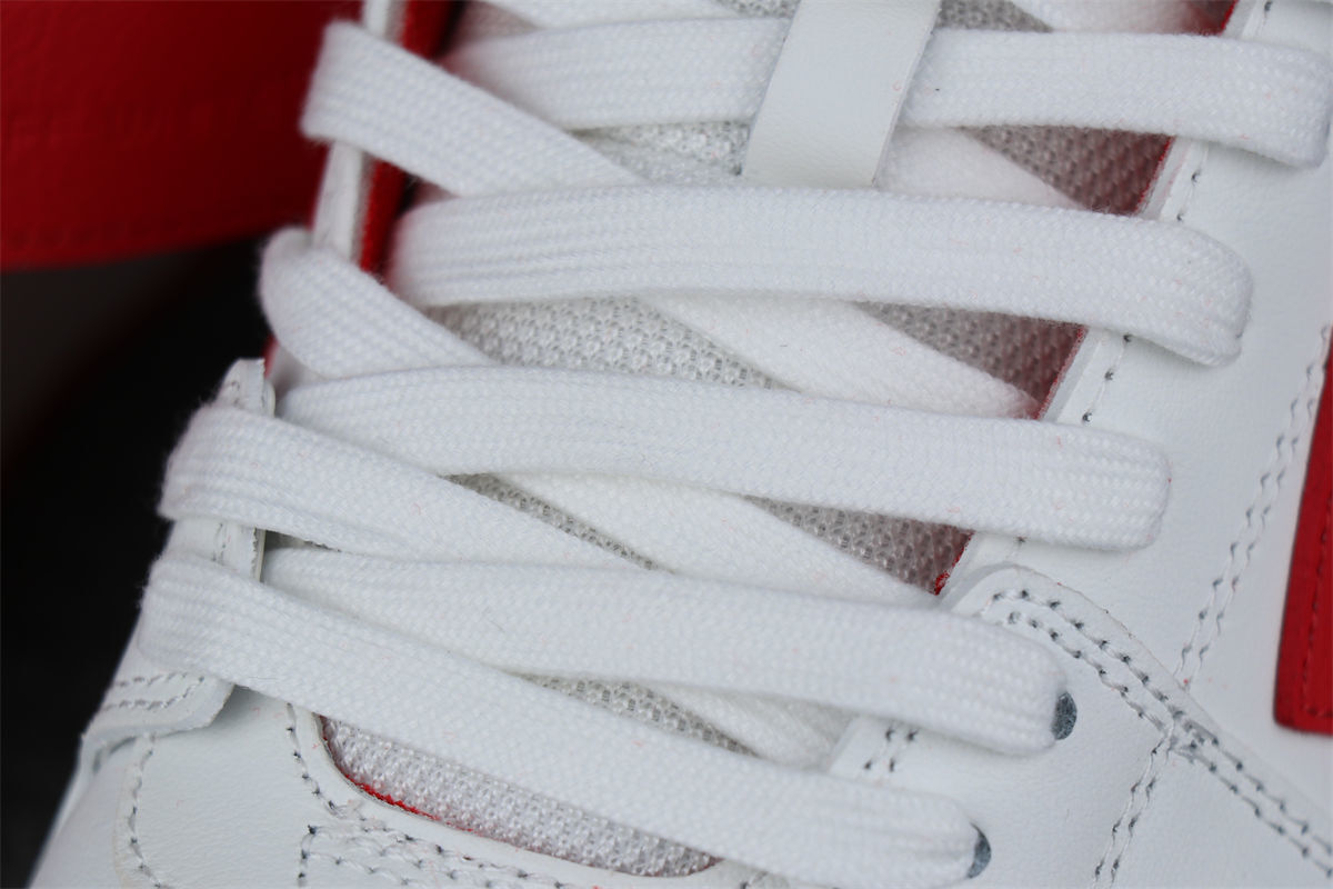 Off-White Out of Office 'White Red'