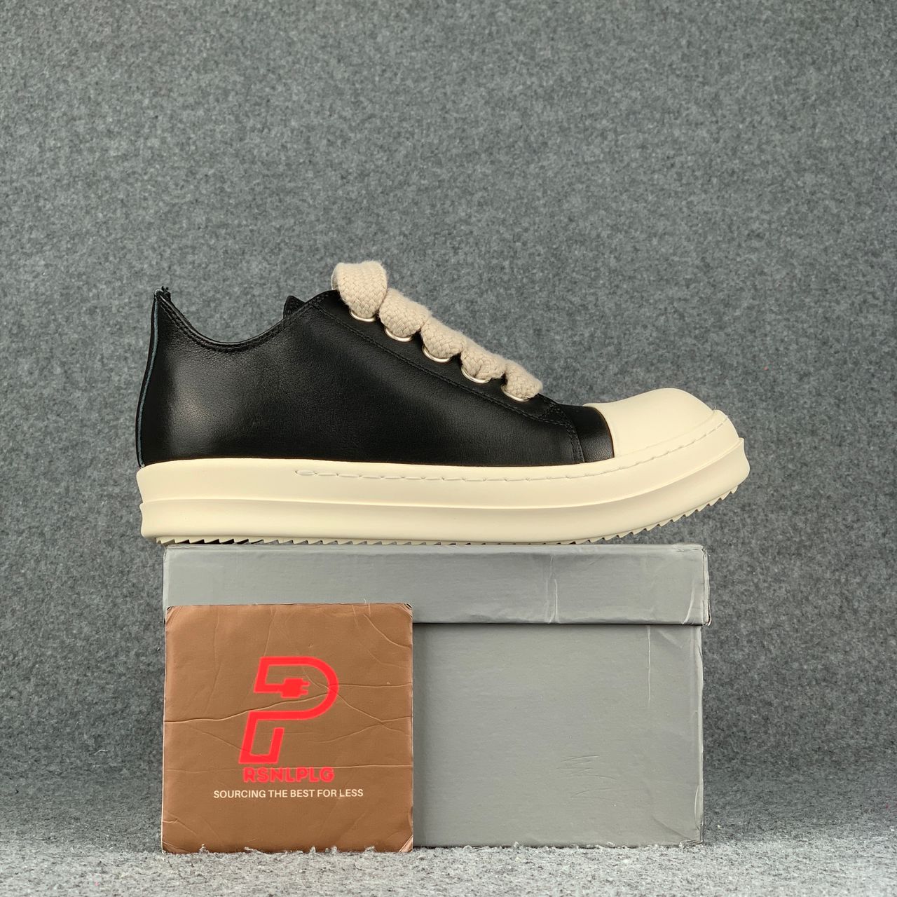 Rick Owens EDFU Runway Low 'Black Milk'