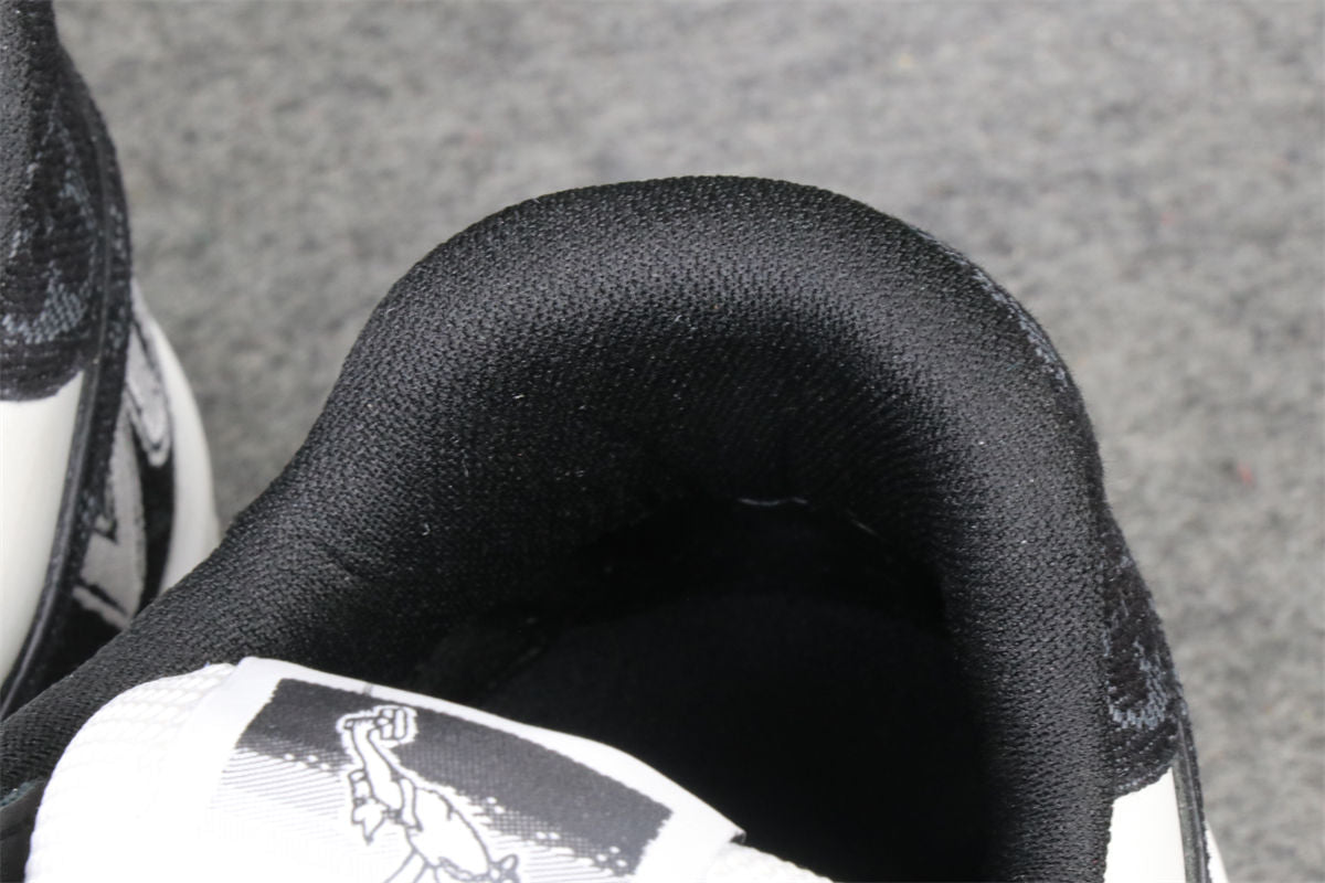 LVT Trainer Low 'Velcro Strap - Black Monogram Denim'