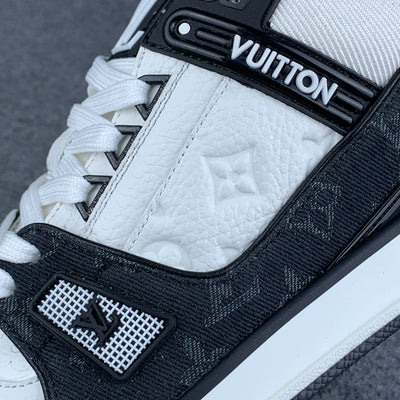 LVT Trainer 'Black Monogram Denim'
