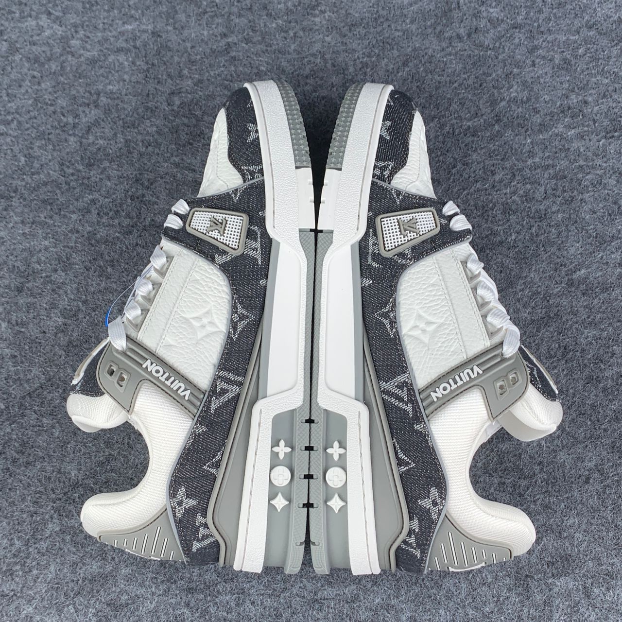 LV Trainer Monogram Denim 'Grey'