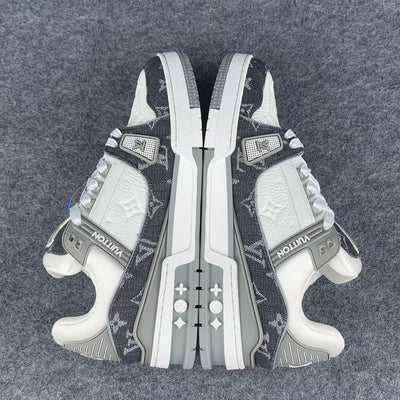 LV Trainer Monogram Denim 'Grey'