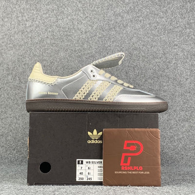 Wales Bonner x Samba 'Silver Metallic'