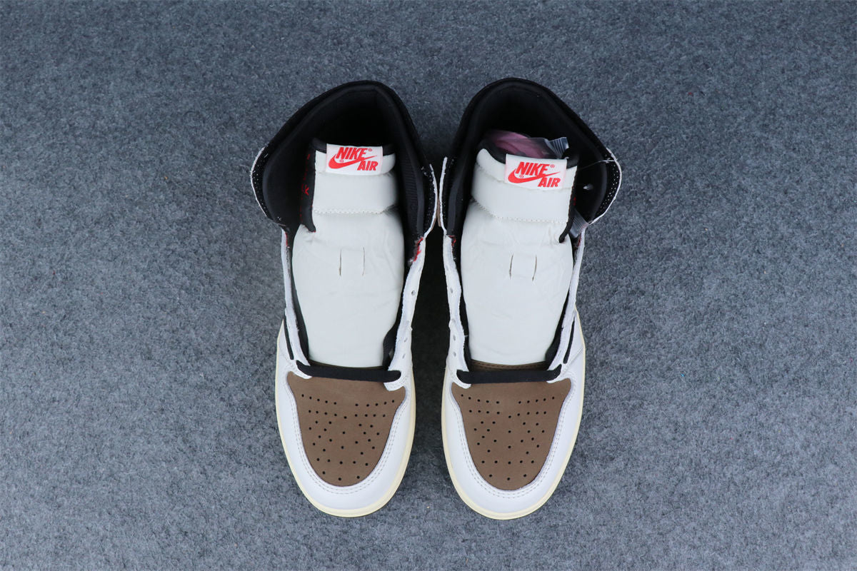 Custom Travis Scott x Air Jordan 1 Retro High OG 'Reverse Mocha'