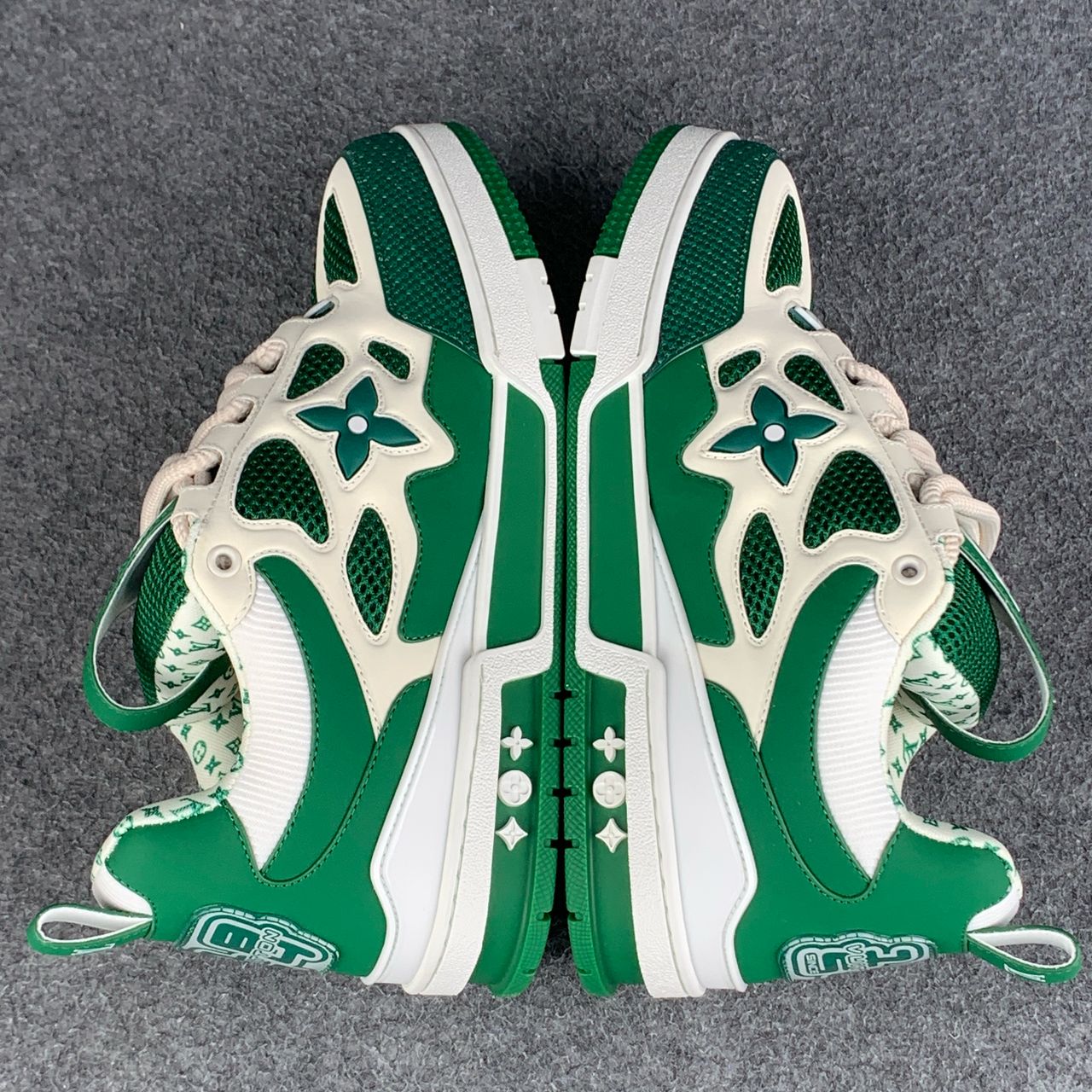 Baskets de skate LVT « Vertes »