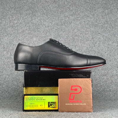 CL Greggo Flat Calf 'Black'