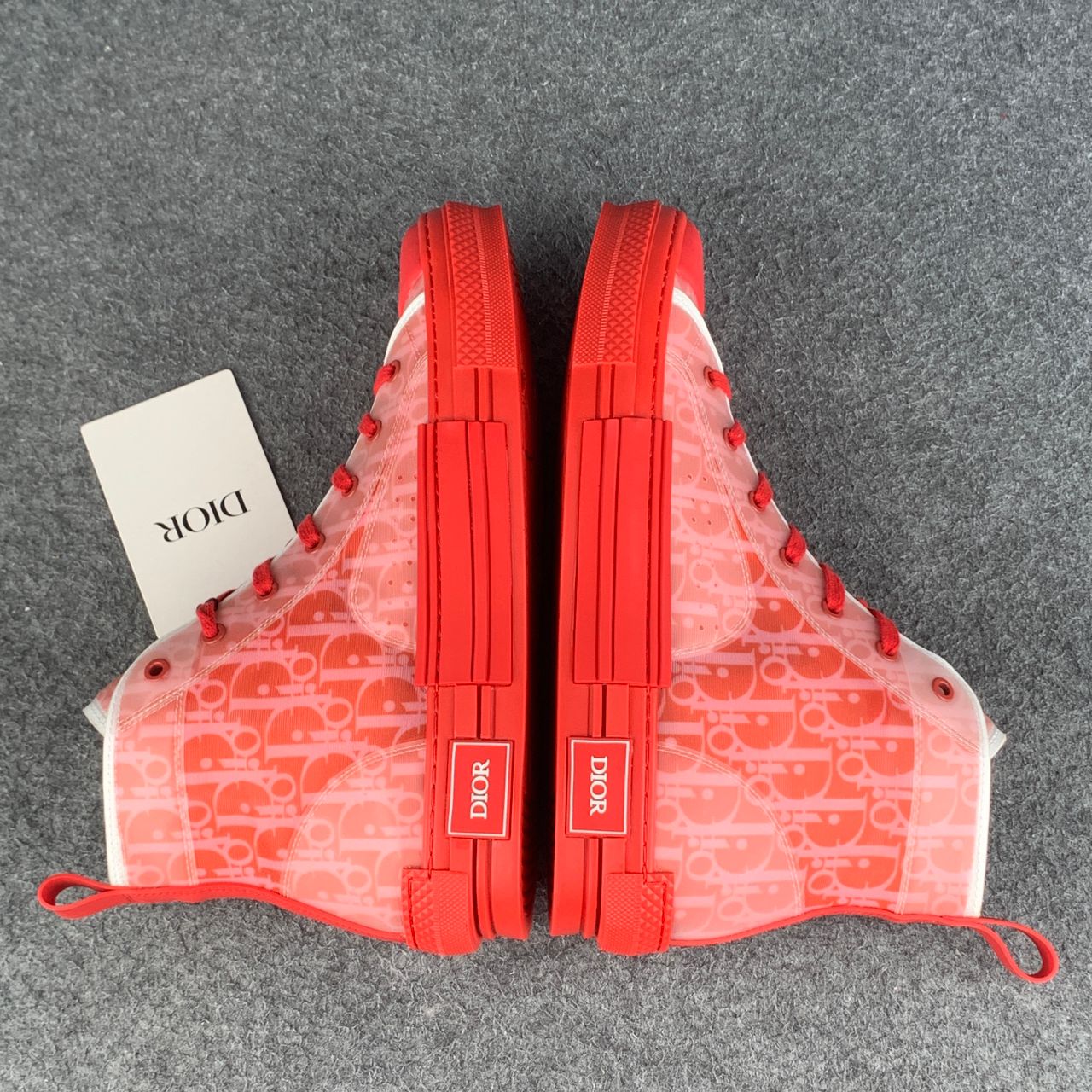 Dior B23 High 'Oblique - Red'