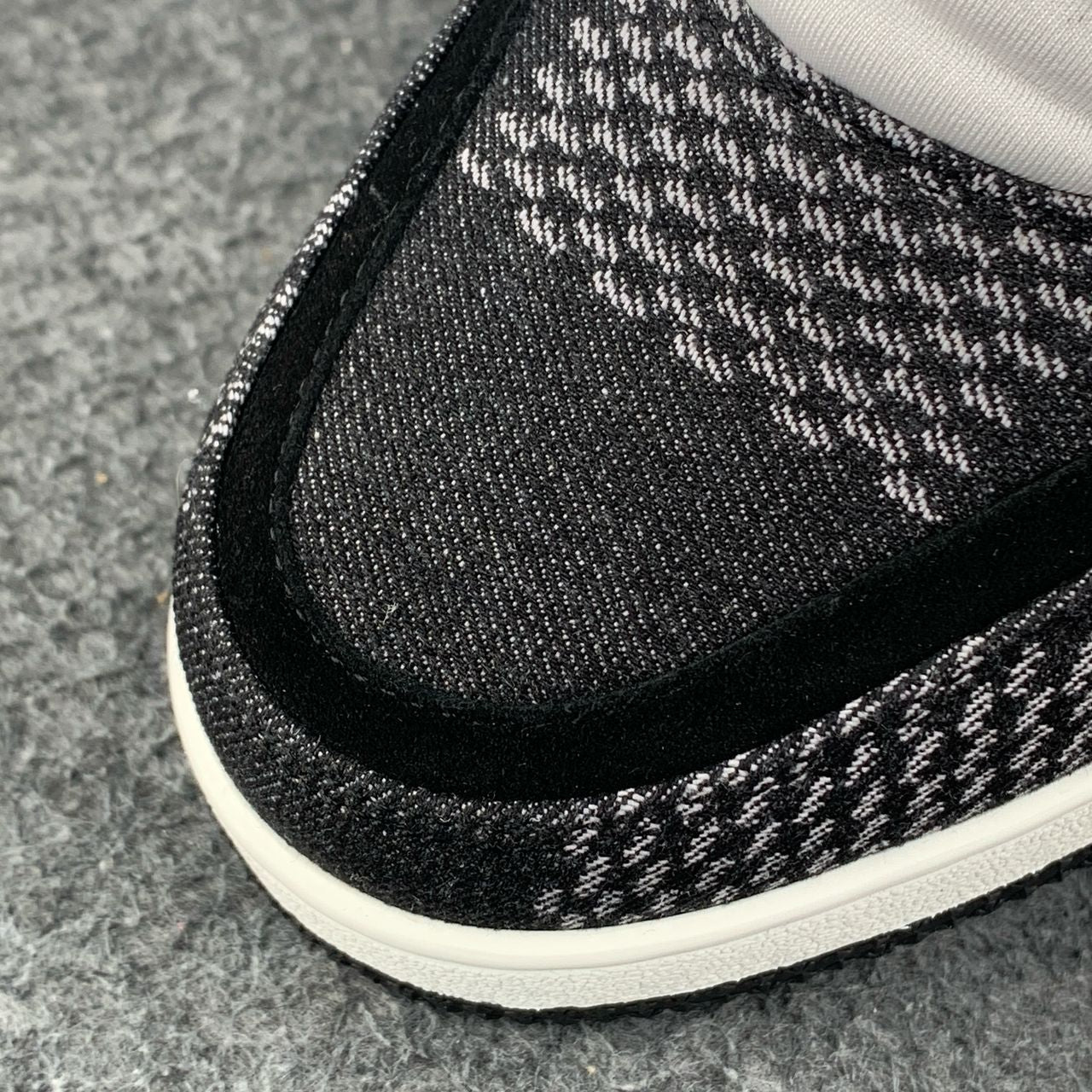 LV Trainer “Black Damier 3D Denim”