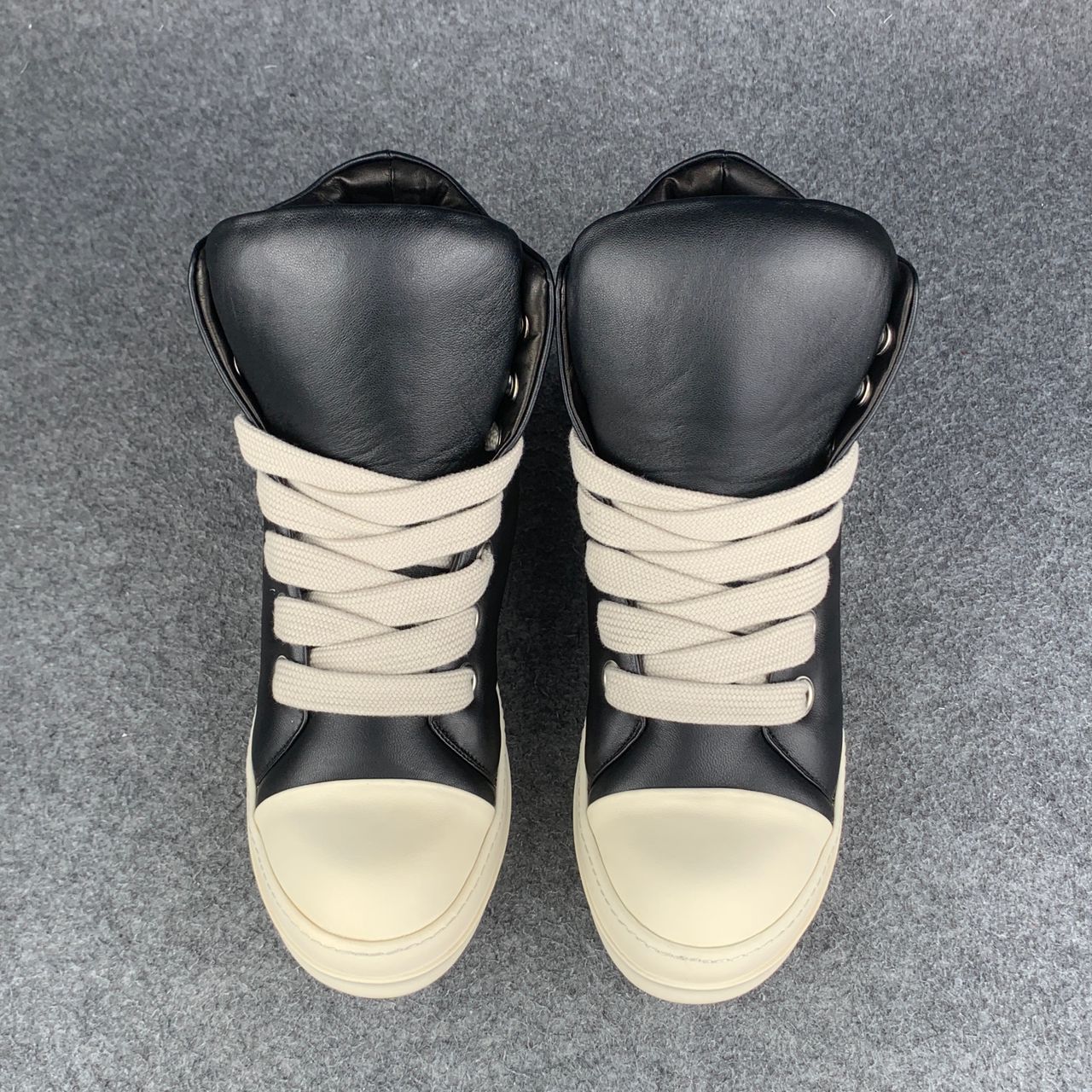 Rick Owens Porterville Jumbo Laced Padded High « Black Milk »