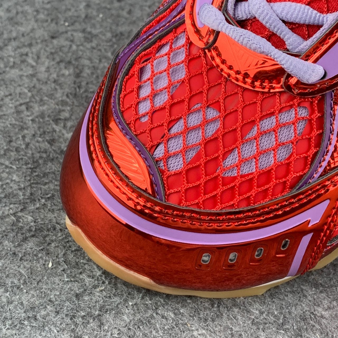 Bottega Veneta Orbit Sneaker 'Metallic Red & Wisteria'