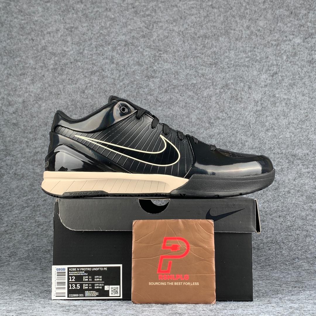 Undefeated x Kobe 4 Protro 'Black Mamba'