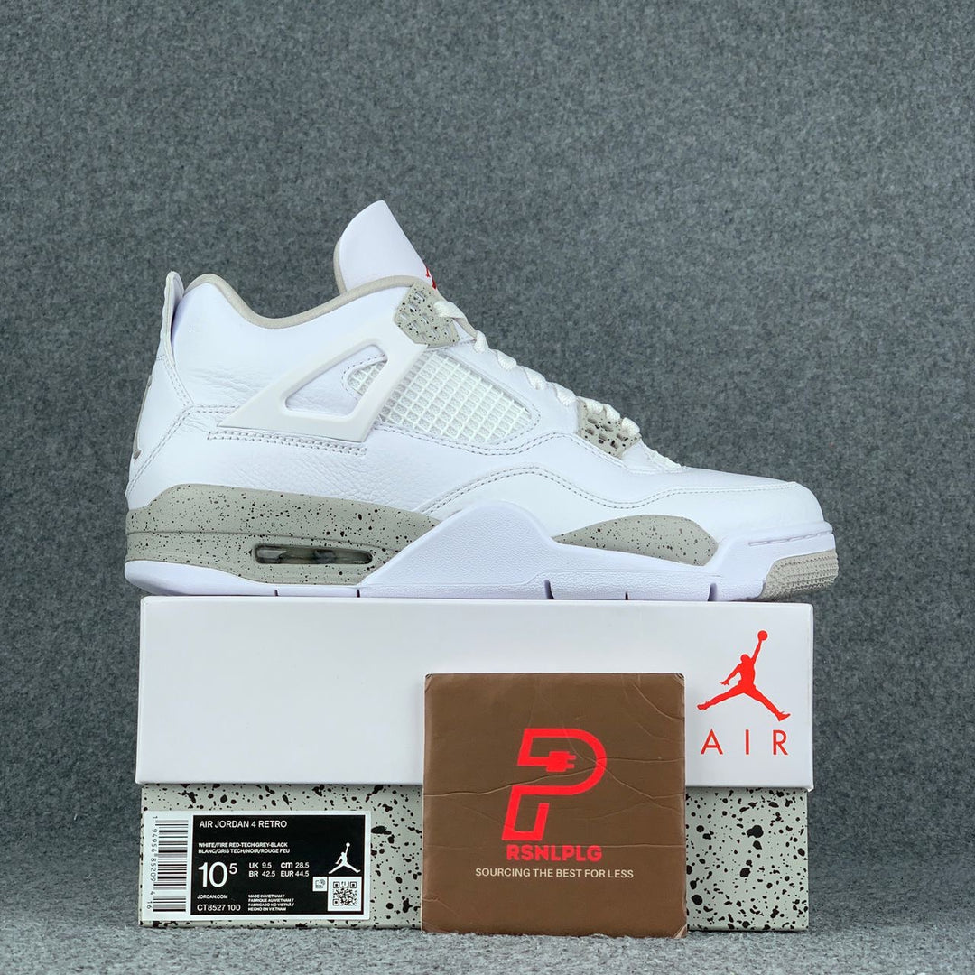 air jordans 4 white oreo