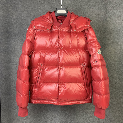 Moncler Maljasset Short Down Jacket ‘Red’