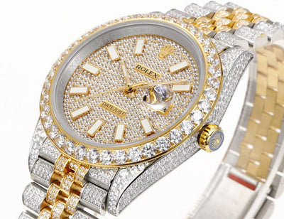 Diamond & Yellow Gold 41MM Watch
