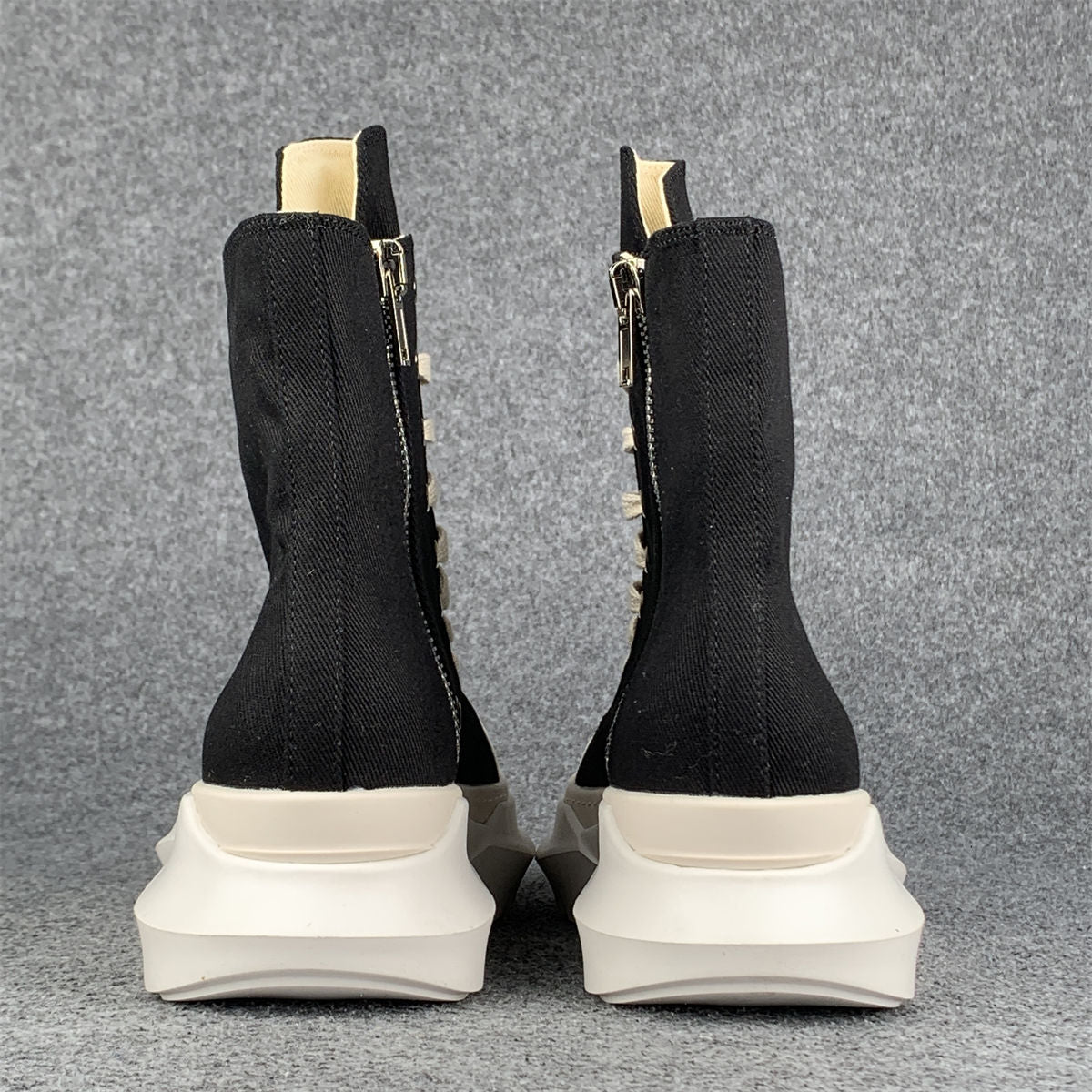 Rick Owens DRKSHDW Abstract High 'Black Milk'