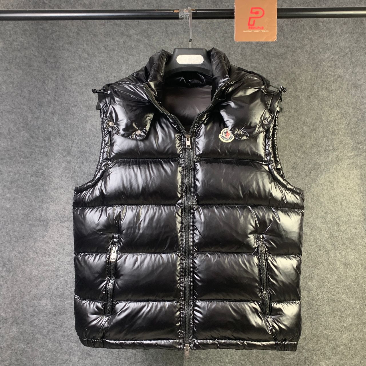 Moncler Tibb Hooded Down Vest