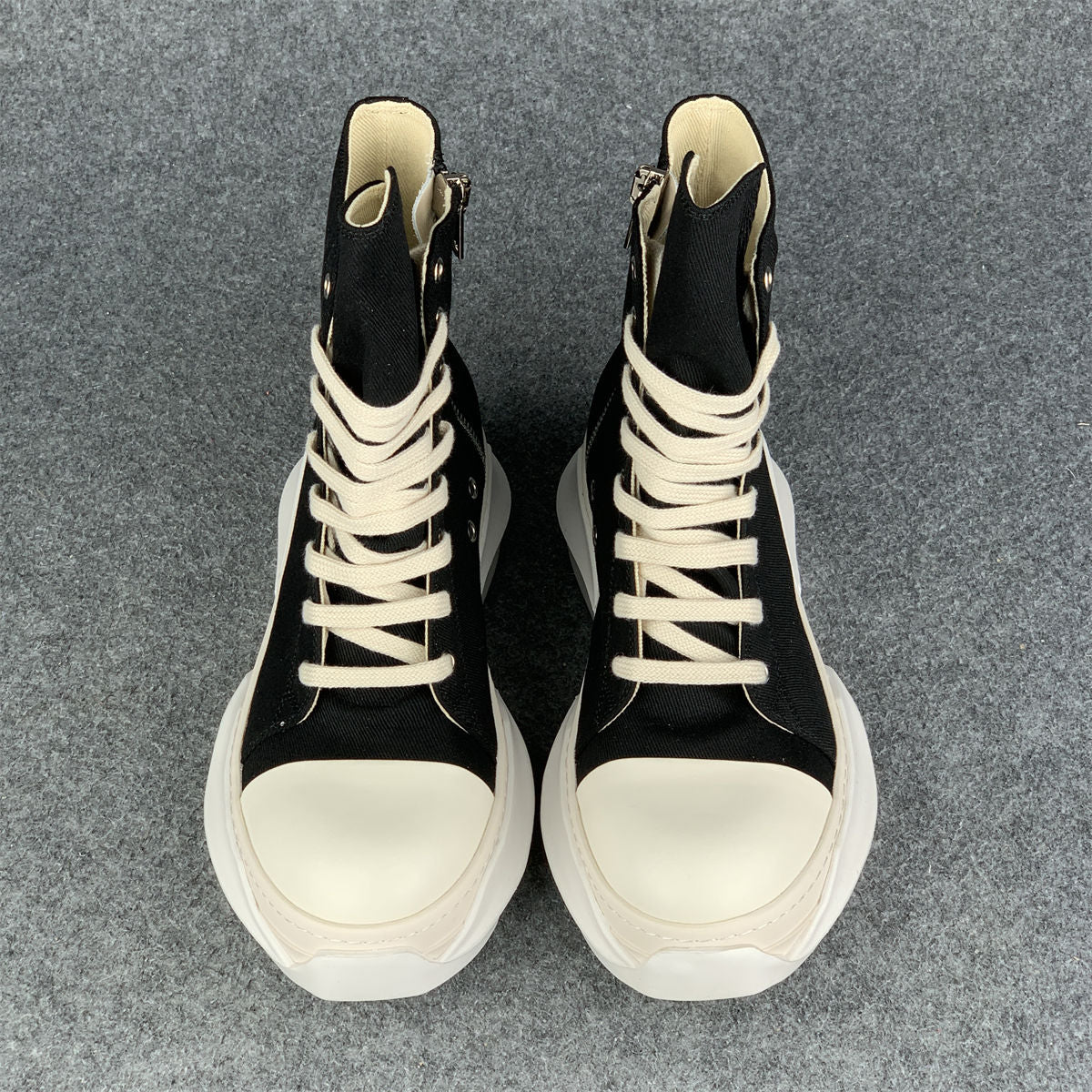Rick Owens DRKSHDW Abstract High 'Black Milk'