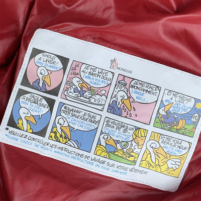 Moncler Maljasset Short Down Jacket ‘Red’