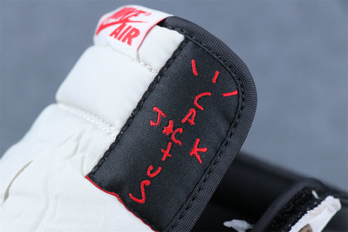 Custom Travis Scott x Air Jordan 1 Retro High OG 'Reverse Mocha'