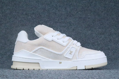 LVT Trainer Beige Monogram Denim