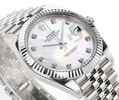 MOP Stainless Steel 41MM Watch