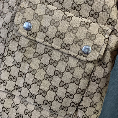 Gucci x The North Face Print Jacket 'Beige/Ebony'