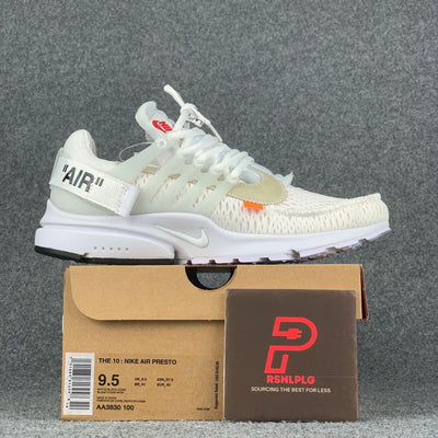 Off-White x Air Presto 'White'