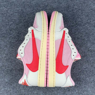 (Custom) Travis Scott x Air Jordan 1 'Shy Pink/Red'