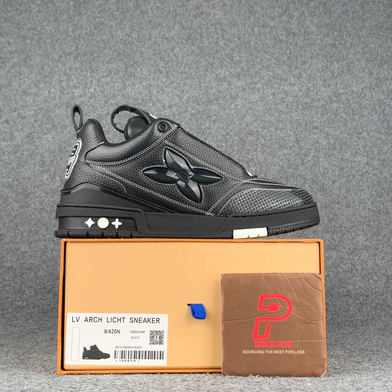 LV Skate Sneaker Oversized Flower  'Black'