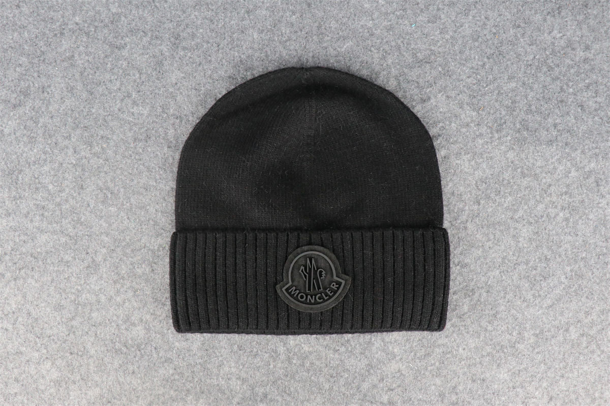 Moncler Cotton Tricot Beanie ‘Black’
