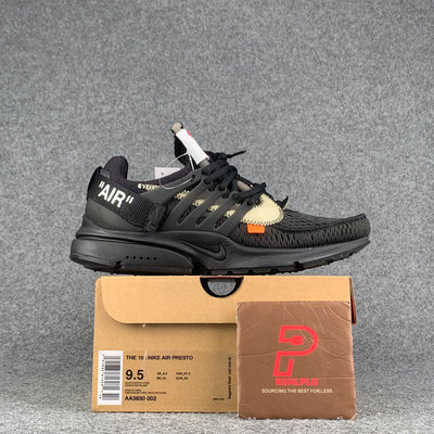 Off-White x Air Presto 'Black'