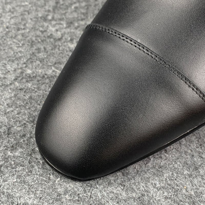 CL Greggo Flat Calf 'Black'